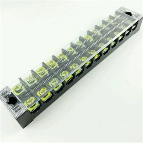 Jual Terminal Block Blok Kabel 2x12 24 Pin Besar TB 2512 Fort Shopee