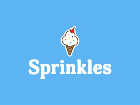 Sprinkles - Logo Design by Tom Hayes on Dribbble