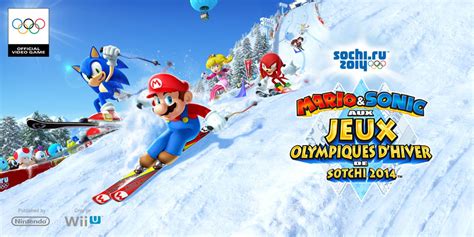 Mario Sonic Aux Jeux Olympiques D Hiver De Sotchi Jeux Wii U