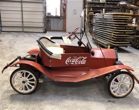 Model T Go Kart Shriners Tin Lizzie Car Coca Cola Gas Powered