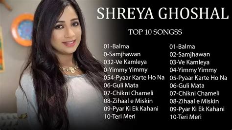 Shreya Ghoshal Hit Songs Collection Jukebox Avs Youtube