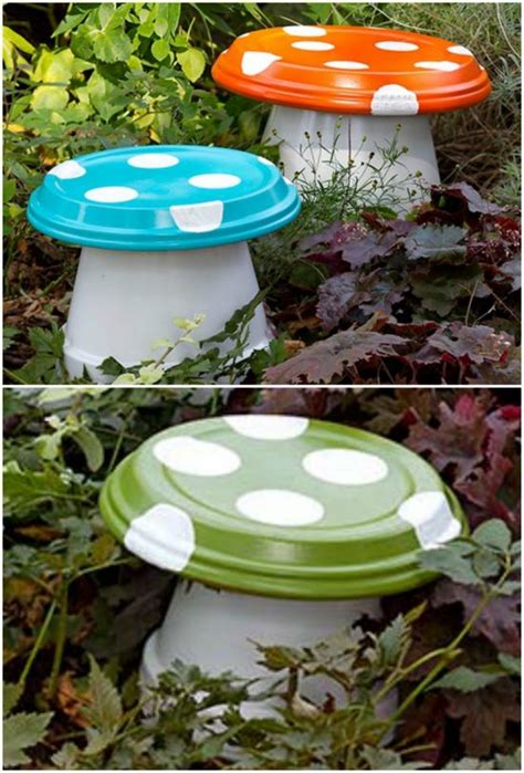 Clay Pot Toadstools Ideas You Ll Love The Whoot Garden Pots Diy