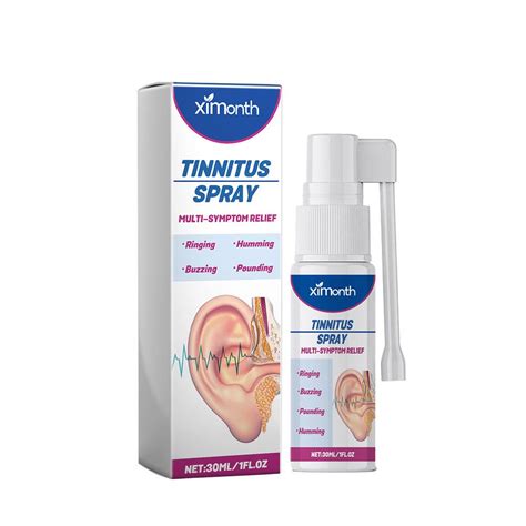 Tinnitus Spray Ear Ringing Relief Relieving Ear Drops Hearing 30 Ml