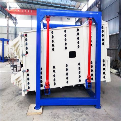 Vibrating Screen Foundry Sand Sieving Screening Machine Square Swing