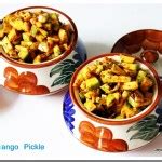 Raw Mango Pickleinstant Mango Pickle Recipe Jeyashri S Kitchen