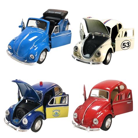 Carrinho De Ferro Fusca Cl Ssico Convers Vel E Herbie Miniatura No Shoptime