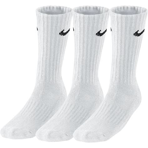 Chaussettes De Tennis Hautes Nike Blanches Lot De 3 Nike Decathlon