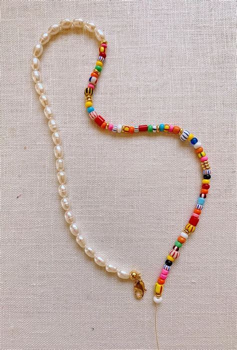 Diy Beaded Summer Necklaces Beaded Necklace Diy Beaded Jewelry Bead