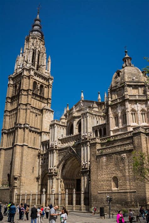 Die Kathedrale Santa Maria De Toledo Redaktionelles Foto Bild Von