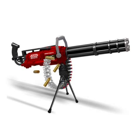 Electric Gatling Foam Dart Blaster With Shell Ejecting