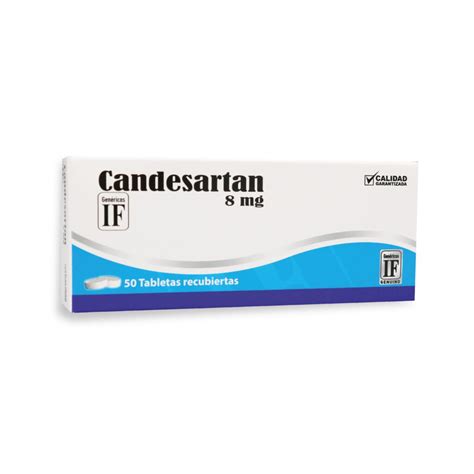 CANDESARTAN 8 mg IF Ibero Fármacos