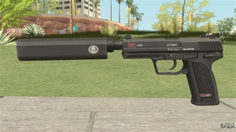 USP Pistol Suppressed Insurgency Expansion For GTA San Andreas