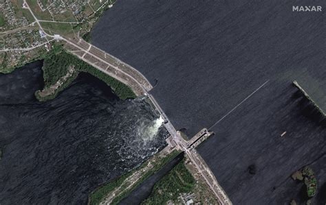 Ukraine Accuses Russia Of Destroying Major Dam Near Kherson Warns Of