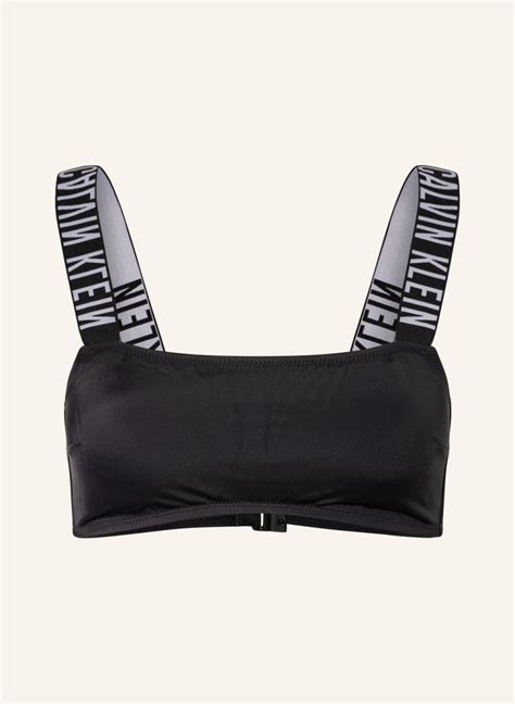 Calvin Klein Bandeau Bikini Top INTENSE POWER In Schwarz Breuninger