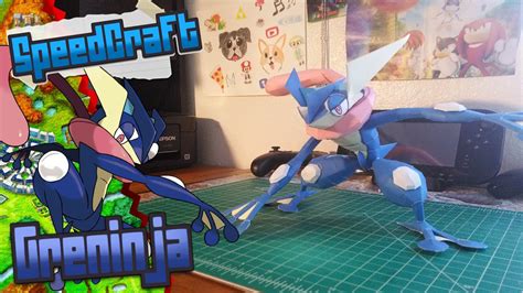 Pokemon Papercraft ~ Greninja ~ Youtube