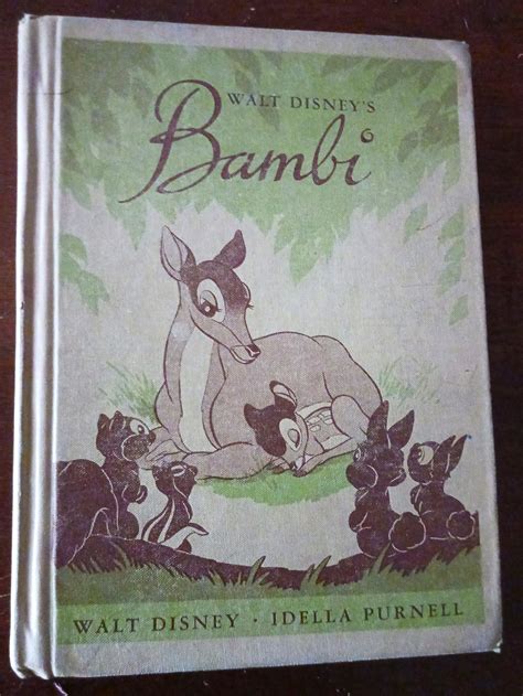 Walt Disney S Bambi By Felix The Walt Disney Studio Illustrator