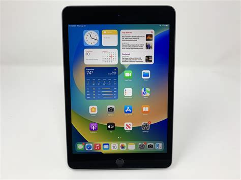 Apple Ipad Mini Th Gen Wi Fi Gray Gb Lxin Swappa