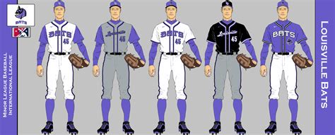 Louisville Bats Uniform Set Concept Equipos De Béisbol Béisbol Uniforme