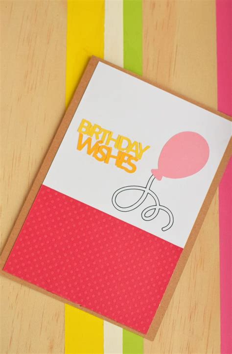 Cricut Tutorials and Projects Simple Birthday Cards, Handmade Birthday ...