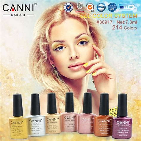 7 3ml CANNI Gel Polish LED UV 211 238 Soak Off Varnish Lacquer Color