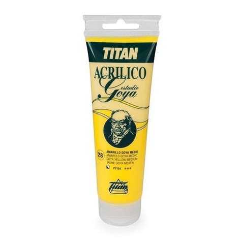 ACRILICO GOYA ESTUDIO 028 230 ML AMARILLO MEDIO Oca Didó