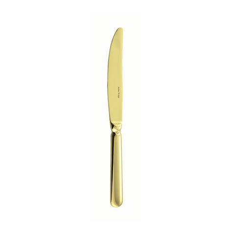 Coltello Tavola Monoblocco Baguette Pvd Gold Agapè Forniture