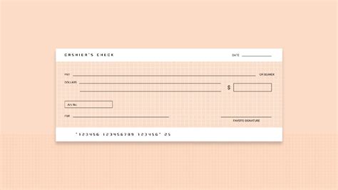 Free Blank Cheque Template PowerPoint & Google Slides