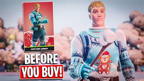 Before You Buy Cozy Knit Jonesy Fortnite Battle Royale Youtube