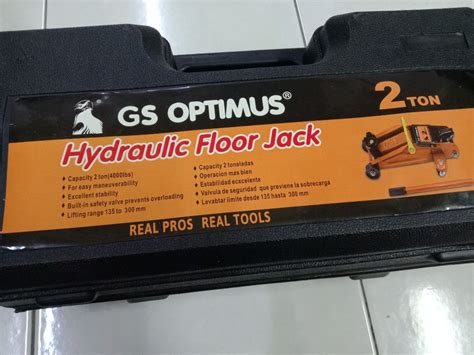 Hydraulic jack 2 ton with box, Auto Accessories on Carousell