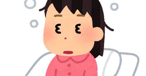 B イラスト 寝ぼける人のイラスト（女性） かわいいフリー素材集 いらすとや