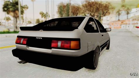 Toyota AE86 Sprinter Trueno Pour GTA San Andreas