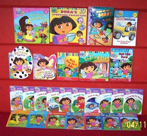 26 Dora The Explorer Bookslittle Life Lessonsstorytime Collection