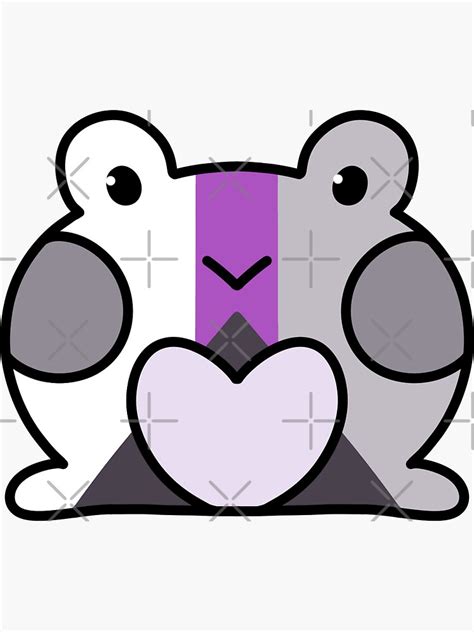 Demisexual Pride Flag Frog Sticker For Sale By Tigerjawed Redbubble