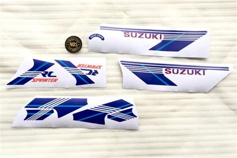 Jual STRIPING STICKER STIKER LIST LIS LES BODY BODI SUZUKI RC100 RC 100