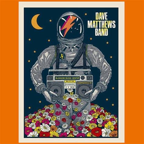 DMB Poster 5 21 2016 Blossom Music Center Cuyahoga Falls OH