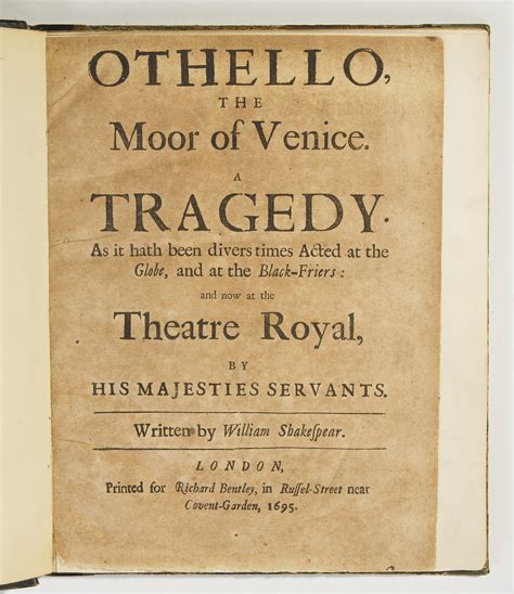 Othello – Shakespeare at Iowa