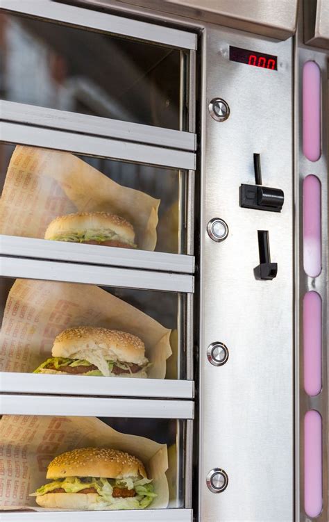 Burger Vending Machines Delicious Innovations Vending Locator