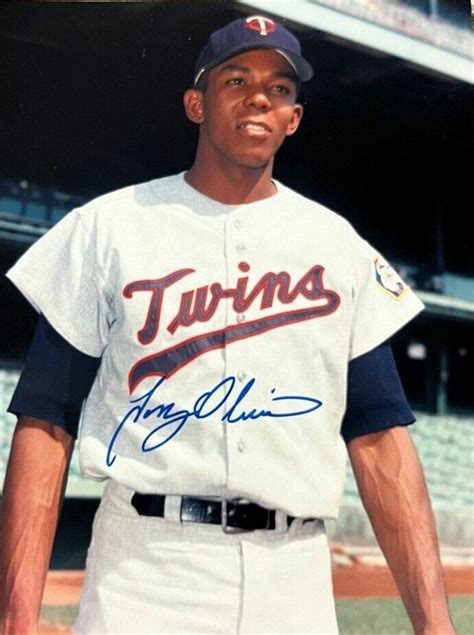 Tony Oliva Authentic Signed Autographed X Photo Twins Hof Autographia