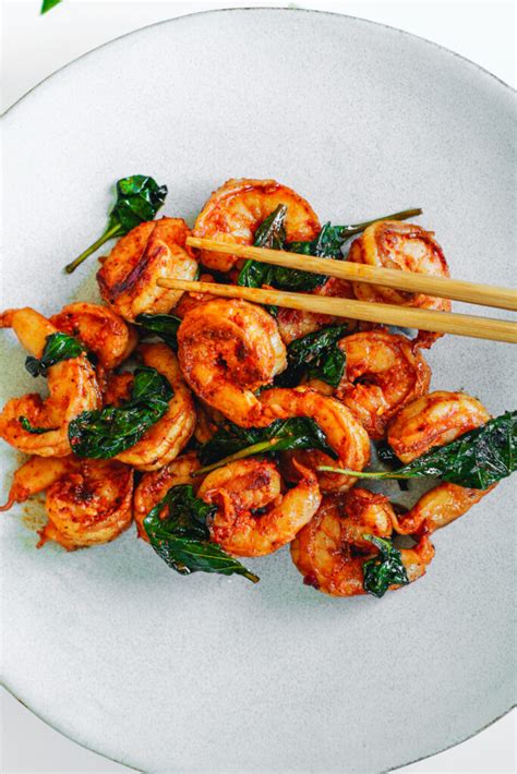 Spicy Thai Garlic Shrimp - easy gourmet by jackie