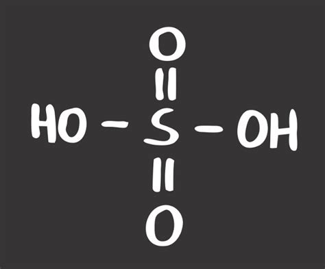 Ácido sulfúrico: fórmula, usos, produção - Manual da Química