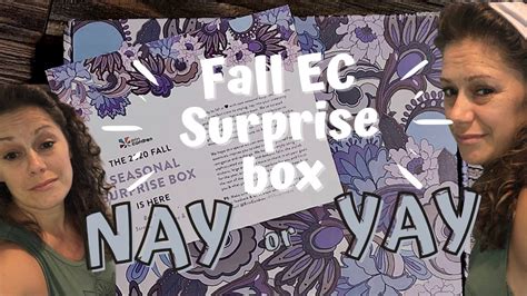 New Unboxing Erin Condren Fall Surprise Box And Review With Me 2020 Youtube