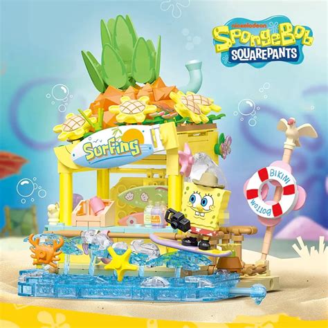 Lego Moc Area X Ab0027 Spongebob Squarepants The Krusty Krab Restaurant