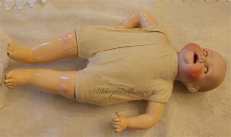 SOLD Antique Georgene Averill Bonnie Babe German Doll 15 IN Antique Bisque Doll