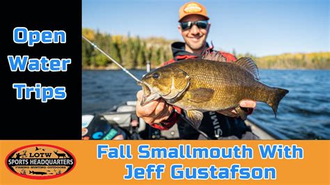 Fall Smallmouth Fishing With Jeff Gustafson A Rig Flutter Spoon