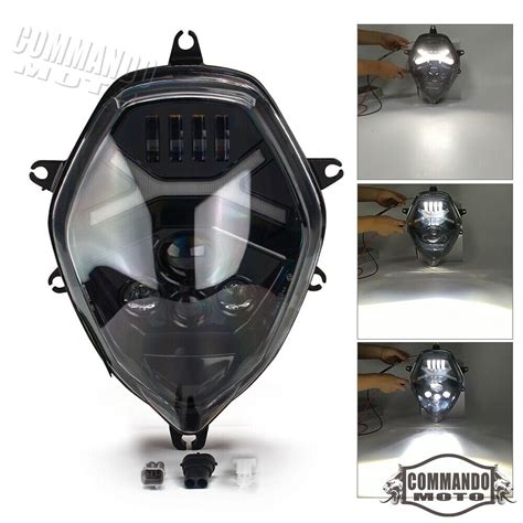 For Suzuki DL650 DL650A DL1000 Vstrom 2014 2021 LED Headlight With DRL