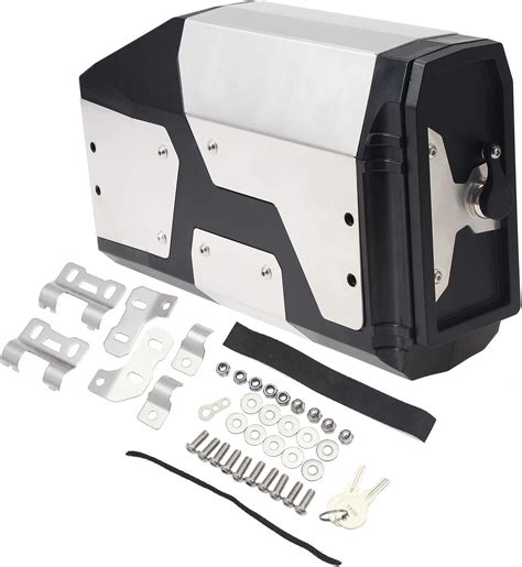 Amazon GIDIBII Motorcycle Tool Box Stainless Steel Gear Tool Box