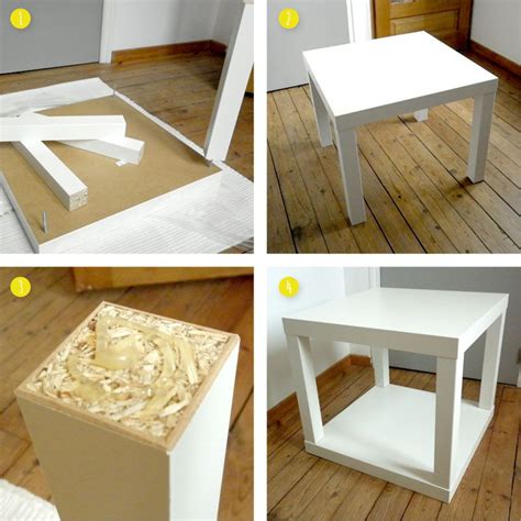 Comment Personnaliser Une Petite Table Laqu E Table Basse Ikea