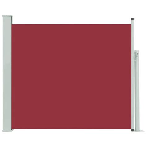 Toldo Lateral Retráctil De Jardín Rojo 100x300 Cm Vidaxl con Ofertas en