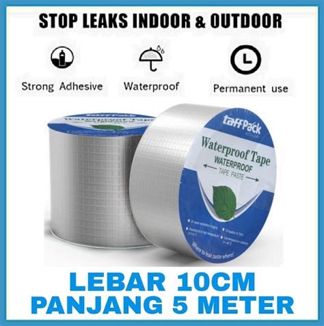 Jual Lakban Anti Bocor Tahan Air Dan Panas Aluminium Foil Tape Anti