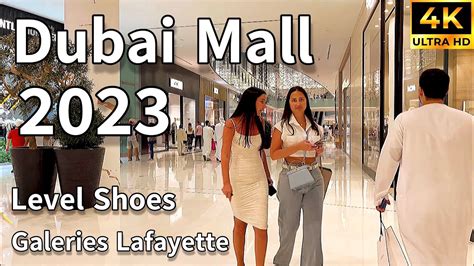 Dubai Mall Fashion Avenue Level Shoes Galeries Lafayette K